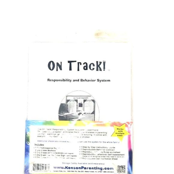 On Track Responsibility and Behavior System for Ages 8 - 14 For 1 - 2 Children - Picture 4 of 4